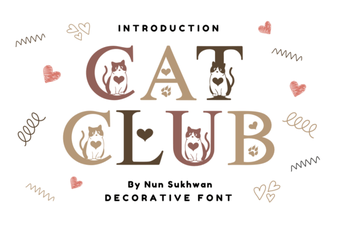 Cat Club Font: Creative Display Typography Guide