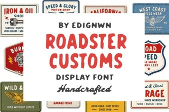 Roadster Customs Font: Designs & Diy Projects
