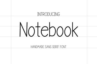 Creative Notebook Font Styles for Projects