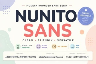 Nunito Sans: a Modern Font for Web Design