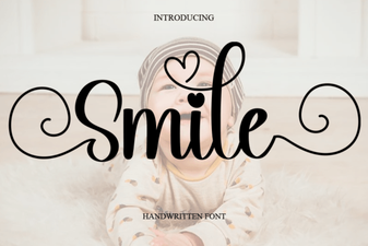 Smile Fonts for Joyful Design Projects