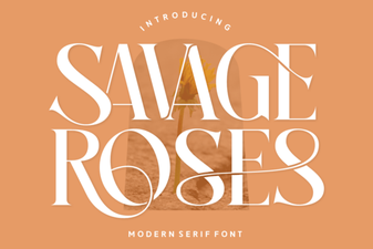 Download Savage Roses Font for Creative Designs